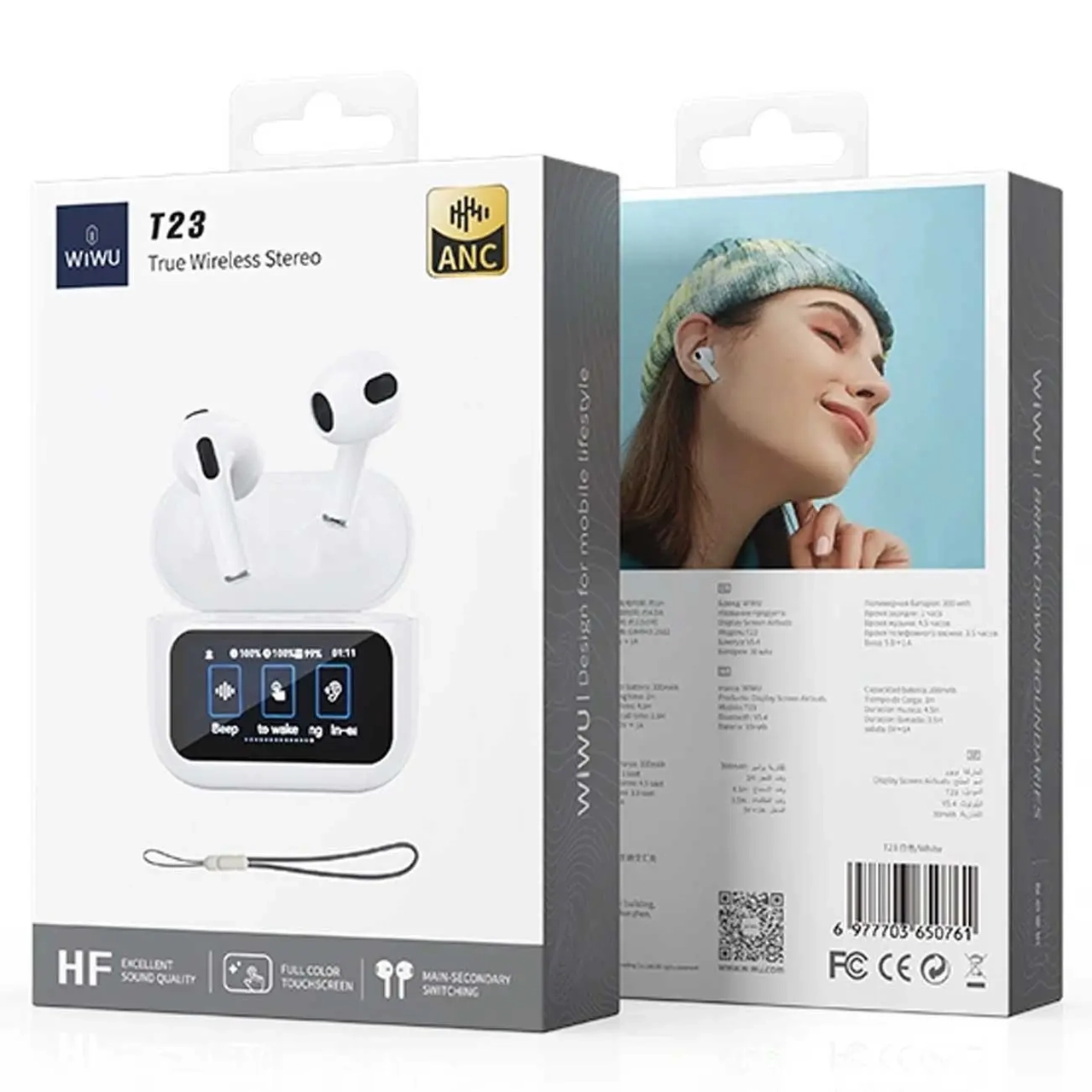 ایرفون بی سیم Wiwu مدل T23
