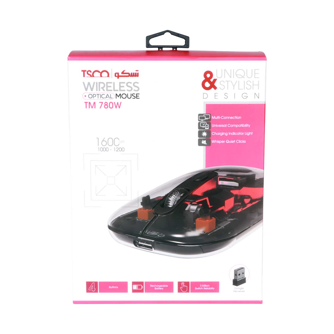 ماوس بی سیم TSCO مدل TM 780W