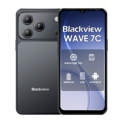 گوشی موبایل Black View مدل Wave 7C (RAM 4) ظرفیت 128GB - مشکی