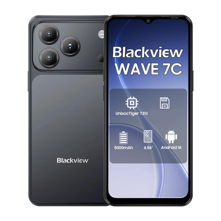 گوشی موبایل Black View مدل Wave 7C (RAM 4) ظرفیت 128GB - مشکی